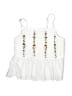 Shein 100% Polyester White Sleeveless Blouse Size 11 - photo 1
