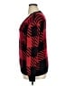Roz & Ali Plaid Red Pullover Sweater Size XL - photo 5