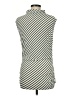 Halogen Stripes Silver Casual Dress Size M - photo 2