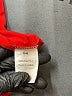 Fashion 100% Polyester Red Short Sleeve Blouse Size L - photo 8