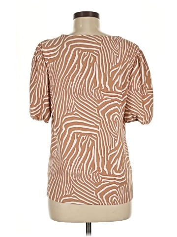 Ann Taylor Factory Short Sleeve Blouse (view 2)