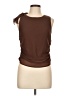 Lioness Brown Sleeveless Blouse Size L - photo 1