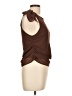 Lioness Brown Sleeveless Blouse Size L - photo 4