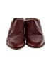 Zodiac 100% Leather Burgundy Mule/Clog Size 6 - photo 2