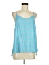 Pixley 100% Rayon Teal Sleeveless Blouse Size M - photo 1
