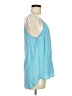 Pixley 100% Rayon Teal Sleeveless Blouse Size M - photo 4