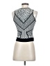 Parker Silver Sleeveless Top Size S - photo 2