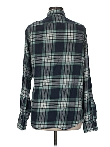 Banana Republic Factory Store Long Sleeve Button-Down Shirt (view 2)