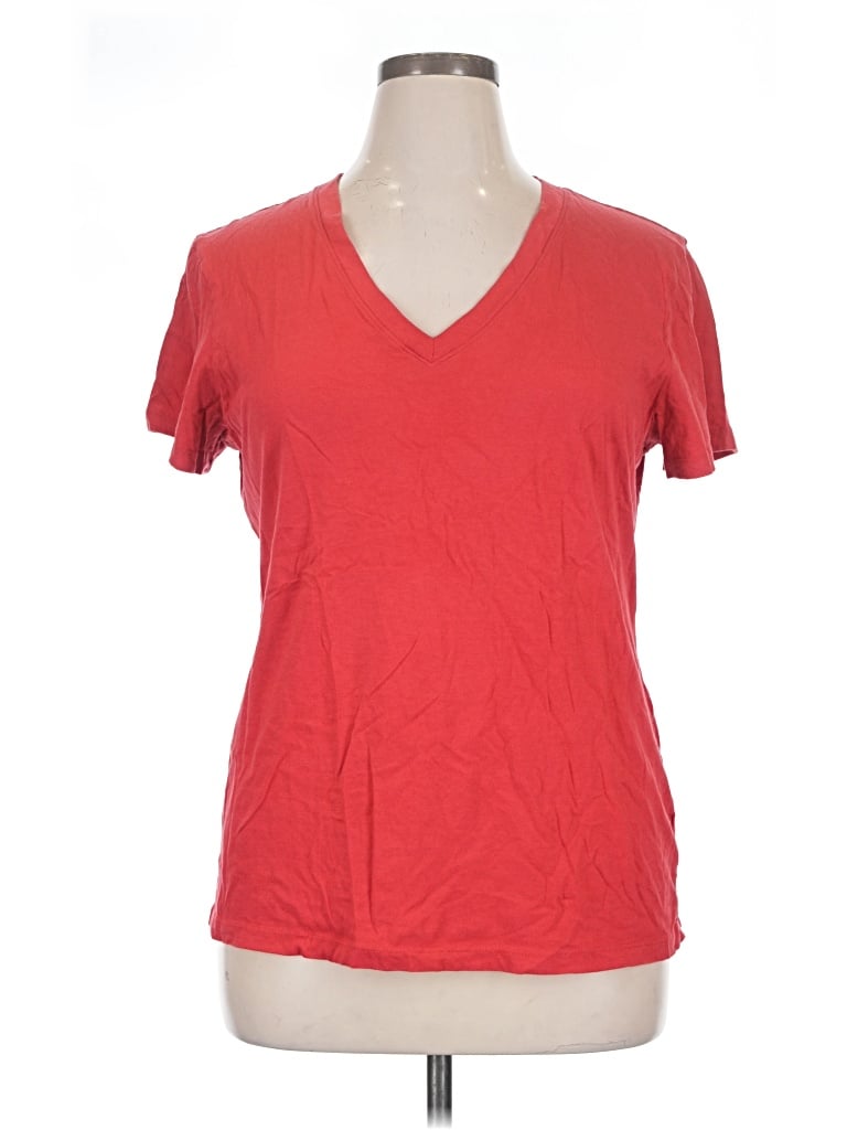 Pre-owned Universal Thread Short Sleeve T-shirt In Red