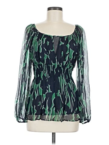 BCBGMAXAZRIA Long Sleeve Blouse (view 1)