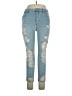 rue21 Hearts Blue Jeans Size 14 - photo 1