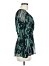 BCBGMAXAZRIA 100% Silk Green Long Sleeve Blouse Size M - photo 4