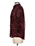 BA&SH Animal Print Red 3/4 Sleeve Blouse Size Sm (1) - photo 5