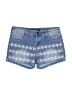 Vigoss Stars Blue Denim Shorts Size 16 - photo 1