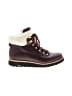 Cole Haan Solid Burgundy Ankle Boots Size 8 - photo 1