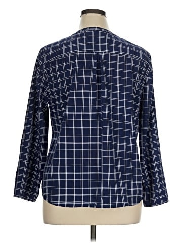 Notations Long Sleeve Button-Down Shirt (view 2)