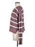 Hippie Rose 100% Acrylic Stripes Burgundy Pullover Sweater Size M - photo 5