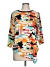 Dalin Orange 3/4 Sleeve Blouse Size L (estimated) - photo 1