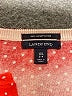 Lands' End 100% Baumwolle Polka Dots Red Cardigan Size XS - photo 7