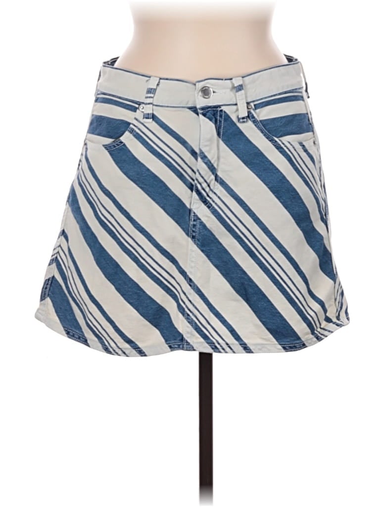 Pre-owned Universal Thread Denim Skirt In Blue