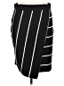 Belle + Sky Stripes Black Formal Skirt Size XL - photo 1