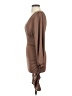 Shein 100% Polyester Brown Cocktail Dress Size 4 - photo 5