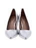 On 34th Metallic Silver Heels Size 6 - photo 2