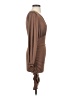 Shein 100% Polyester Brown Cocktail Dress Size 4 - photo 4