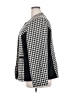 Roz & Ali Houndstooth Gray Ivory Blazer Size 22 - photo 5