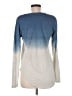 Majestic Filatures Blue Long Sleeve Top Size Med (2) - photo 2