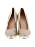 Liz Claiborne Gold Heels Size 8 1/2 - photo 2