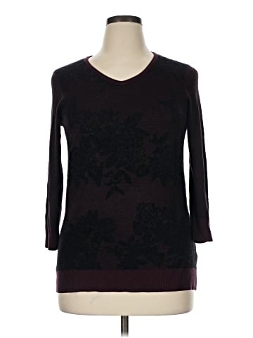 Cable & Gauge Pullover Sweater (view 1)