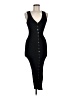 Bebe Black Casual Dress Size M - photo 1