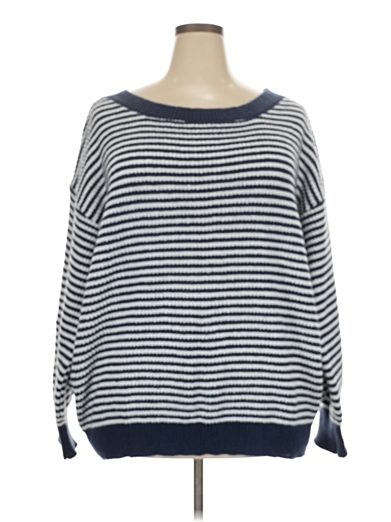 Pre-owned Unbranded Pullover Sweater In Blue