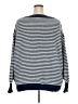 Unbranded Stripes Blue Pullover Sweater Size 4XL - photo 2