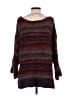 Free People Stripes Burgundy Pullover Sweater Size XS - photo 2