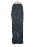 Copper Key 100% Rayon Paisley Blue Active Pants Size M - photo 1