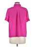Halogen 100% Polyester Pink Short Sleeve Blouse Size M - photo 2