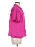 Halogen 100% Polyester Pink Short Sleeve Blouse Size M - photo 4