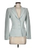 Blumarine 100% Rayon Solid Blue Teal Blazer Size EU (IT) 42 / US 6 - photo 1