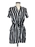 Select 100% Viscose Stripes Black Casual Dress Size M (estimated) - photo 1