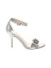 Betsey Johnson Silver Sandals Size 9 1/2 - photo 1