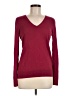 Ann Taylor LOFT Outlet 100% Cotton Burgundy Pullover Sweater Size M - photo 1