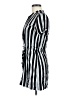 Select 100% Viscose Stripes Black Casual Dress Size M (estimated) - photo 5