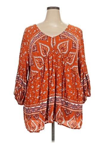 Weekend Suzanne Betro 3/4 Sleeve Blouse (view 1)
