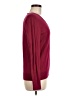 Ann Taylor LOFT Outlet 100% Cotton Burgundy Pullover Sweater Size M - photo 4