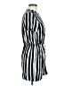 Select 100% Viscose Stripes Black Casual Dress Size M (estimated) - photo 4