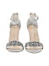 Betsey Johnson Silver Sandals Size 9 1/2 - photo 2