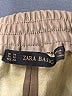 Zara Basic 100% Polyester Solid Tan Khaki Shorts Size M - photo 3