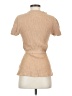 Classiques Entier Tan Short Sleeve Top Size S - photo 2